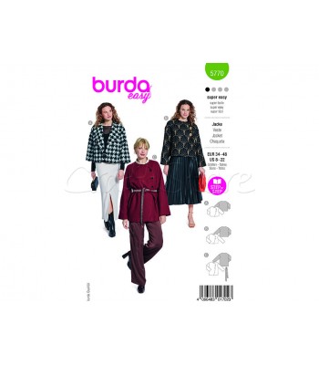 BURDA πατρόν JACKET 5770