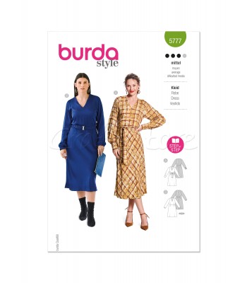 BURDA πατρόν φορέματα 5777