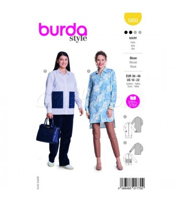 BURDA πατρόν μπλουζα 5800