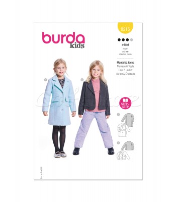 BURDA πατρον  JACKET 9215