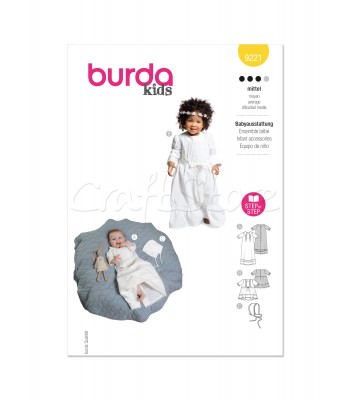 BURDA πατρόν ΒΑΠΤΙΣΤΙΚΑ-9221