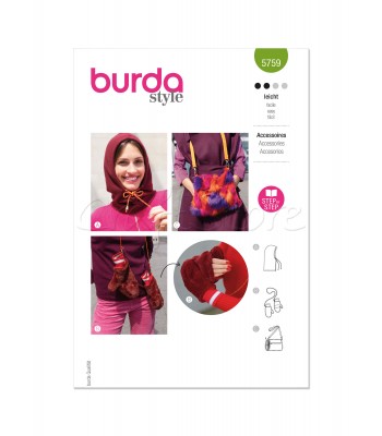 BURDA πατρόν ACCESSOIRIES-5759