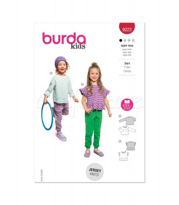 BURDA πατρόν T-SHIRT  9223