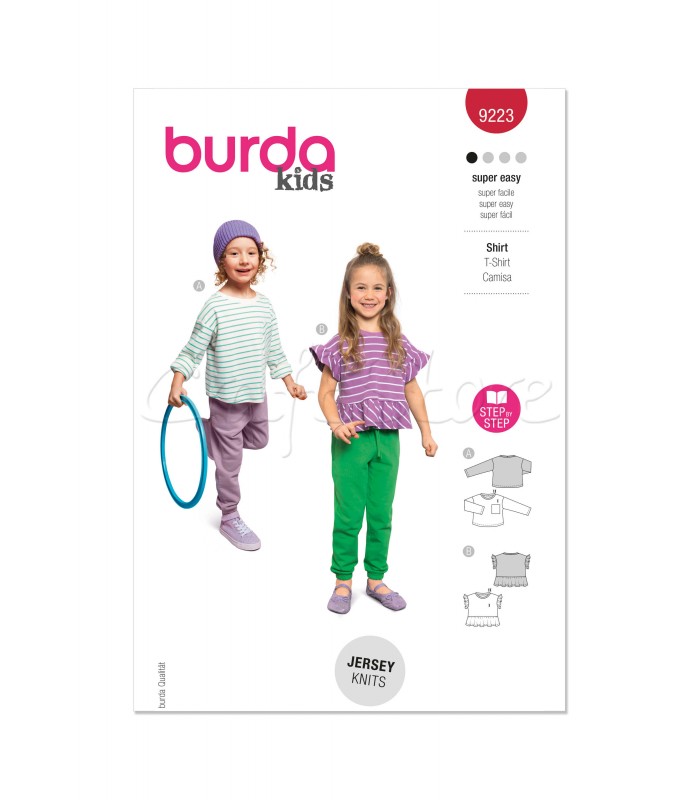 BURDA πατρόν T-SHIRT  9223